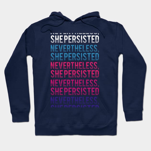 nevertheless, she persisted - long Hoodie by ellembee